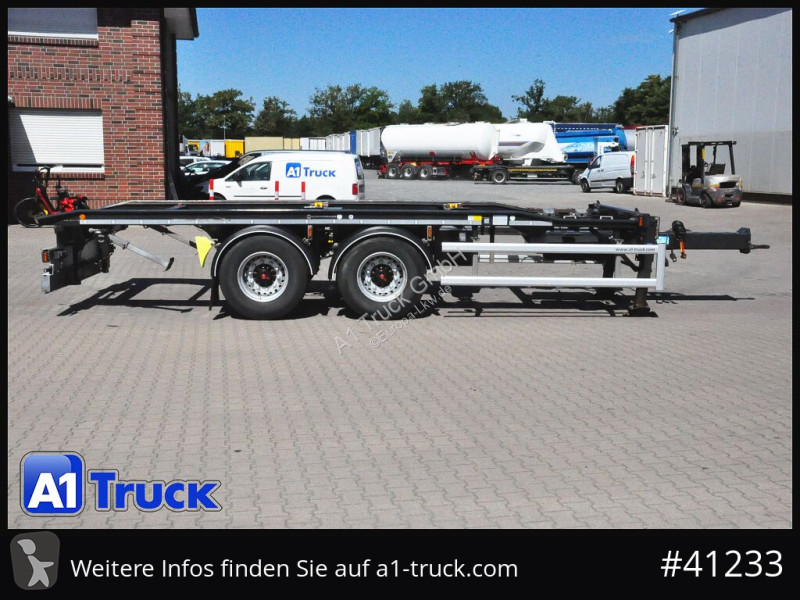 Remolque Hüffermann HTAR 18.70, Tandem, oben...