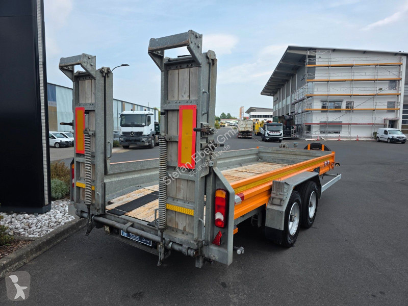 Remorque  Schmid MTT 890 Tieflader mit Rampen