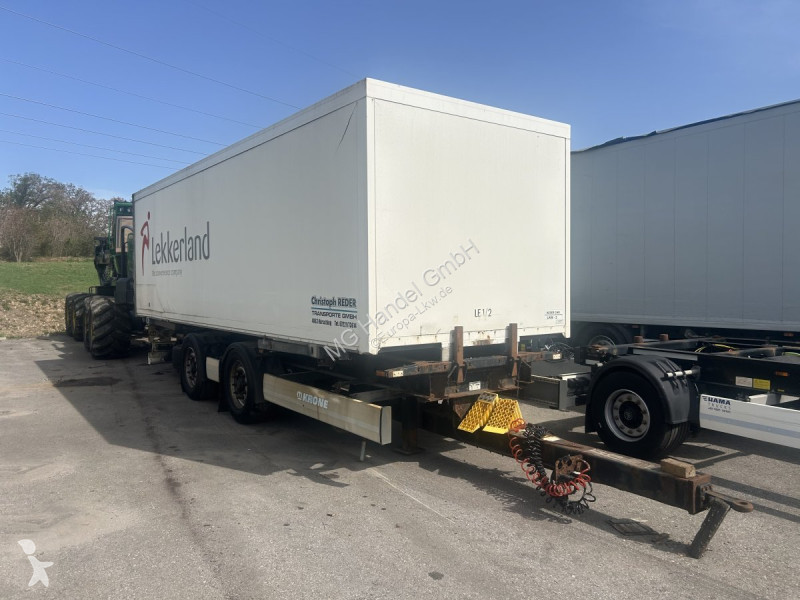 Remolque Krone ZZ/DC07 Tandem-Lafette,...