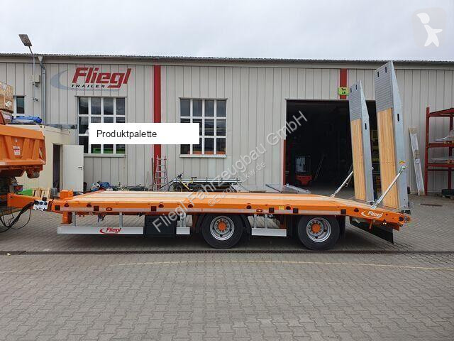 Remolque Fliegl Tandem-Plattform-Anhänger TPS...