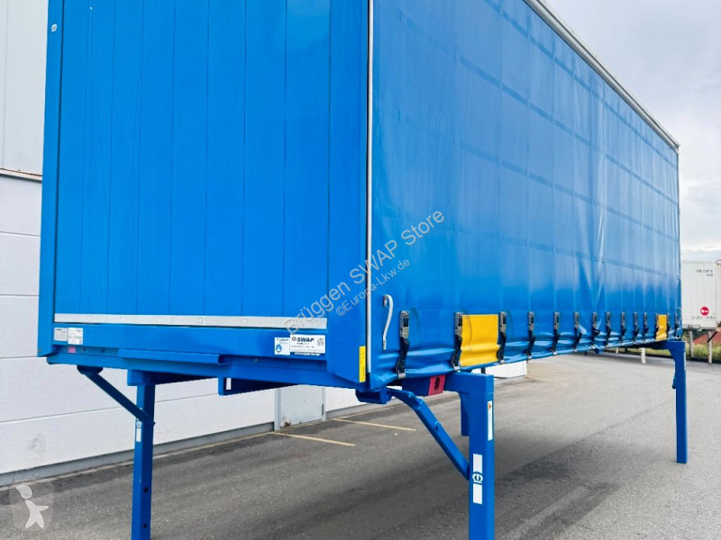 Krone Wechselbrücke Plane trailer