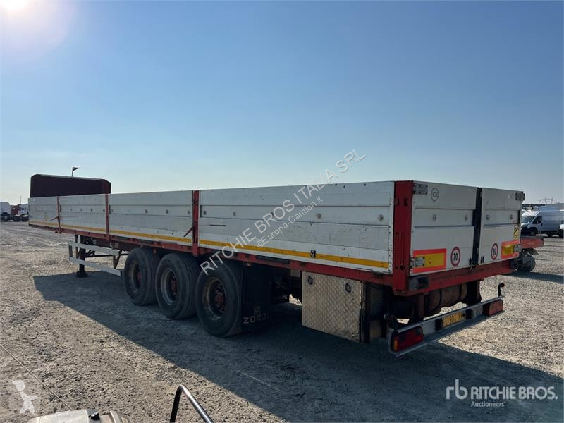 Remorca Zorzi 37S136EBA Tri/A Flatbed Trailer