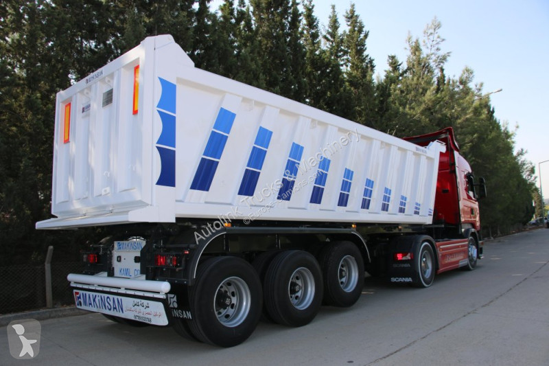 Прицеп Makinsan  3 AXLES HALF PIPE DUMPER...