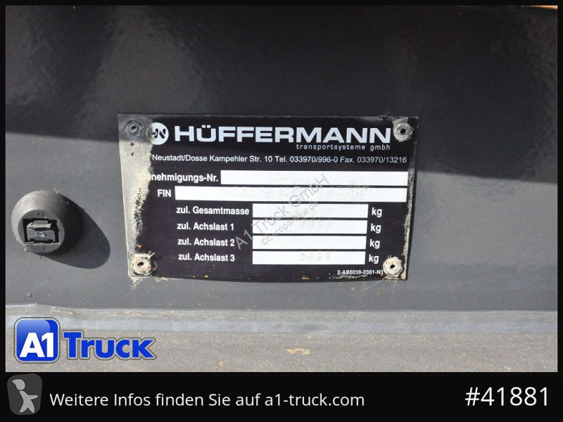 Hüffermann HSA 1870  LS, Luft, BPW,...