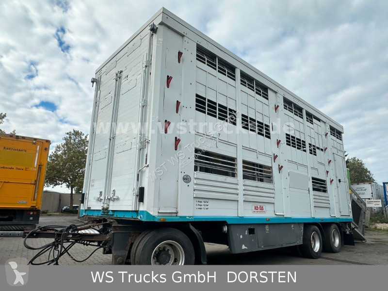 KABA 3 Stock  Hubdach Viehanhänger trailer