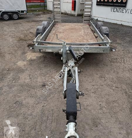 Aanhanger Hubière remorque porte engin