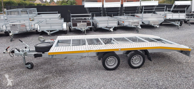 Flatbed car trailer trailer