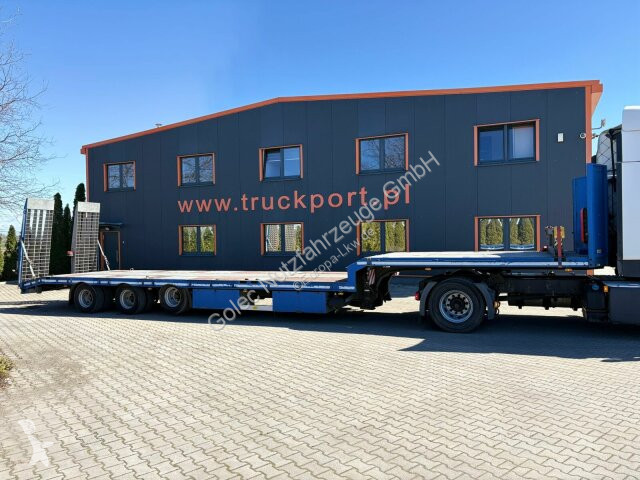 Humbaur ELBO EN04 P Tieflader 3 Achse trailer