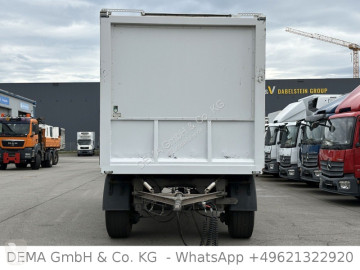 Beverage delivery flatbed trailer