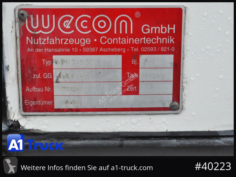 Wecon WPR 745, verzinkt, 2520  innen, Code XL...