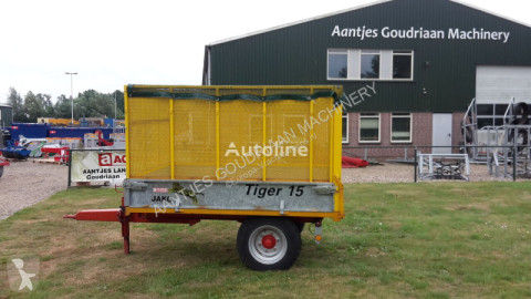 Remorque Jako tiger 15 met snipperopbouw