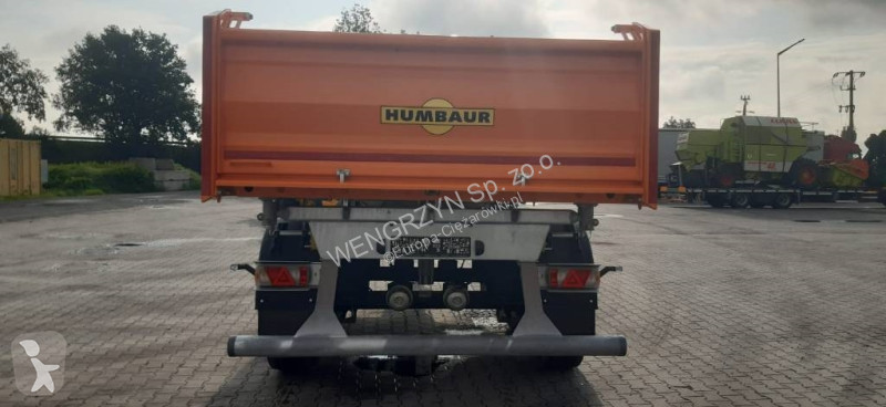 Reboque Humbaur Przyczepa Humbaur 3-stronny kipper