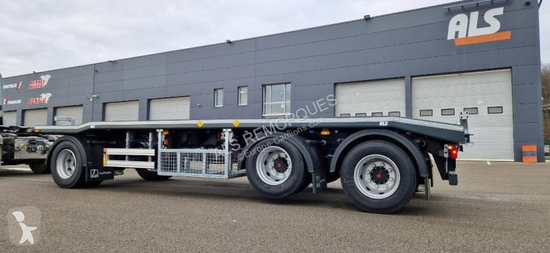 Remorque Lecitrailer PORTE CAISSONS 3 ESSIEUX...