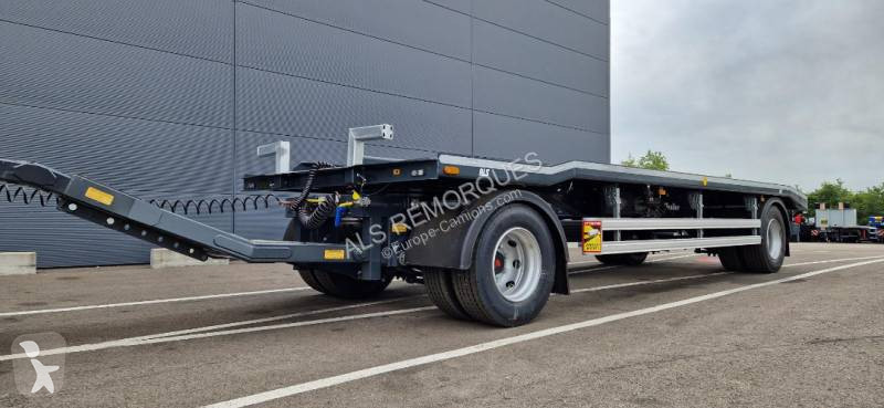 Remorque Lecitrailer PORTE CAISSONS 2 ESSIEUX...
