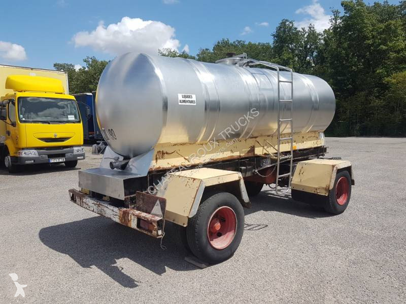 Remorque Fruehauf CITERNE INOX 4500 litres /...