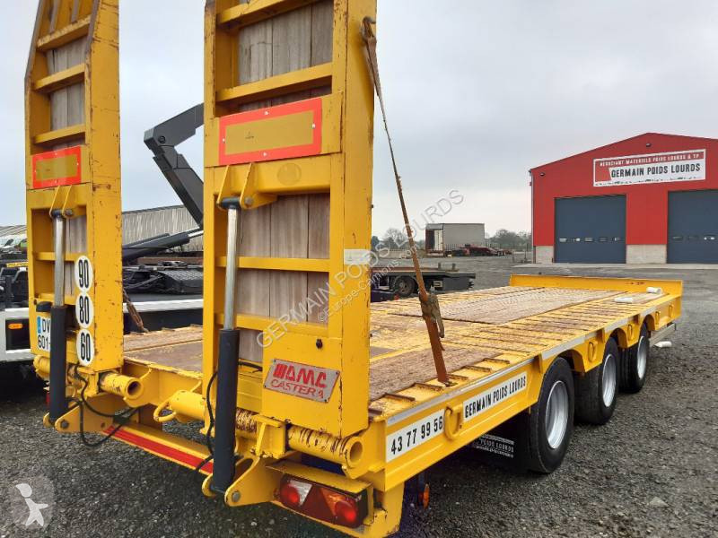 Remolque Castera Porte engin 3 essieux centraux