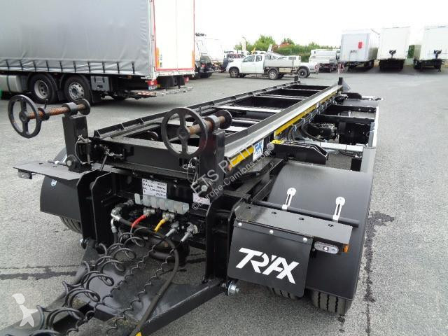 Remorque Trax Porte Caisson Bennante 2 essieux