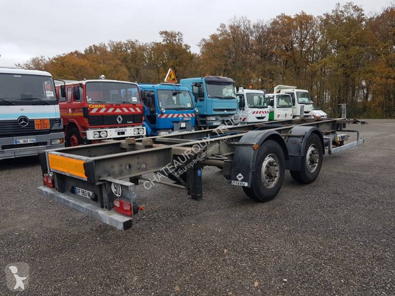 Remorque Samro PORTE-CAISSE MOBILE 7m80