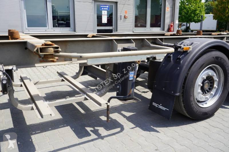 Remorque Spier Trailer Spier ZWL 290 BDF / 18 t