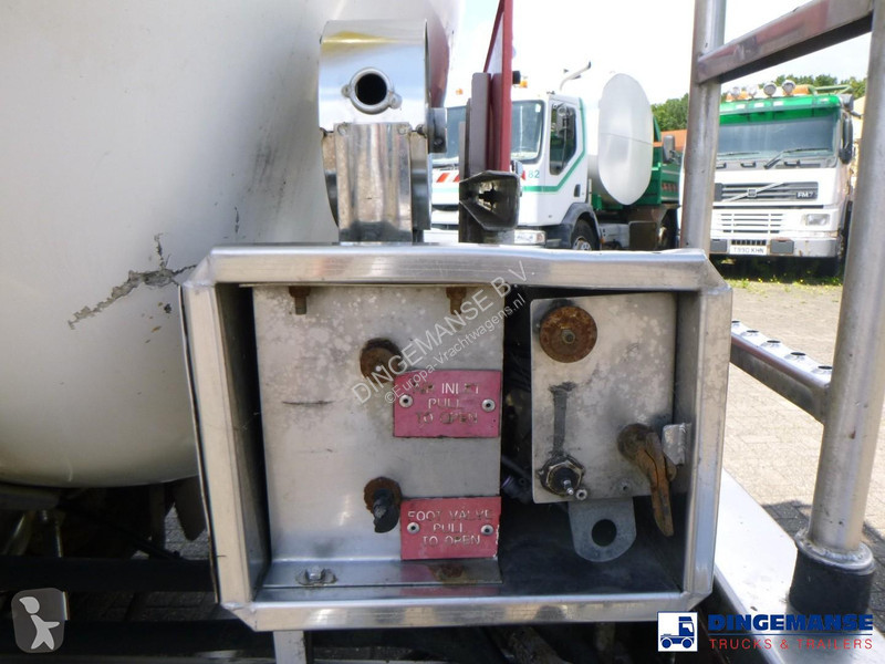 مقطورة LAG Chemical tank inox 37.5 m3 / 1 comp...