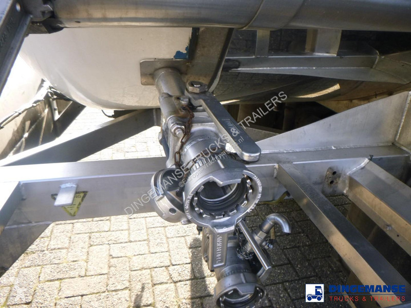 مقطورة Dijkstra Chemical tank inox L4BH 34 m3 /...