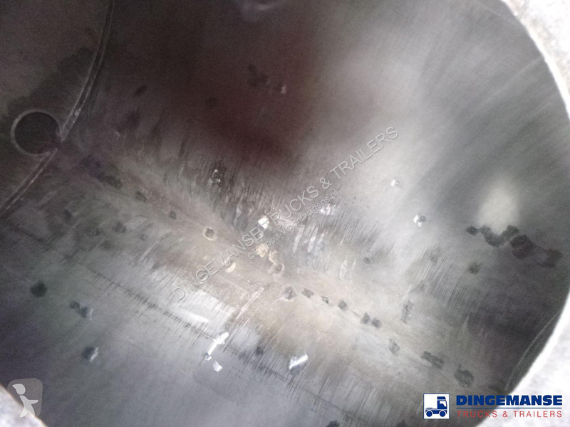 مقطورة Magyar Chemical tank inox L4BH 30 m3 / 1...