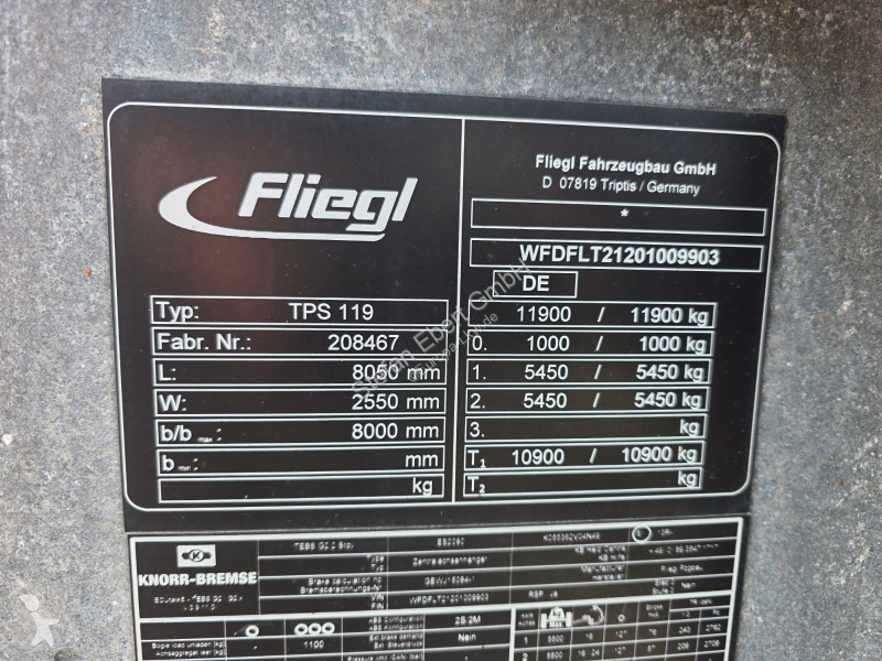 Maskinbæreren Fliegl TPS 119 GFA-Achsen...