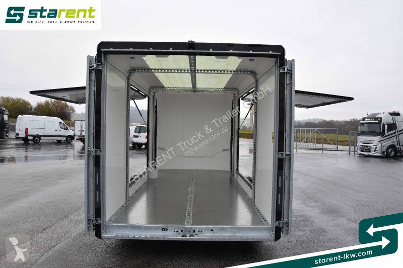 Aanhanger  BOX VAN 600 Rückfahrkamera Alu Boden...