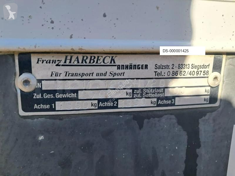 Přívěs Harbeck Franz 0200TA