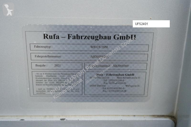 Přívěs Kögel RUFA / TANDEM / FIRANKA / BDF / 19...