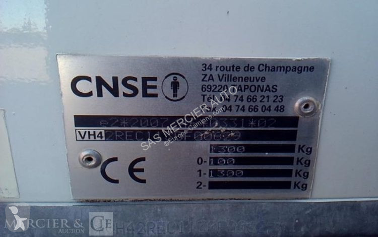 Pótkocsi CNSE n/c