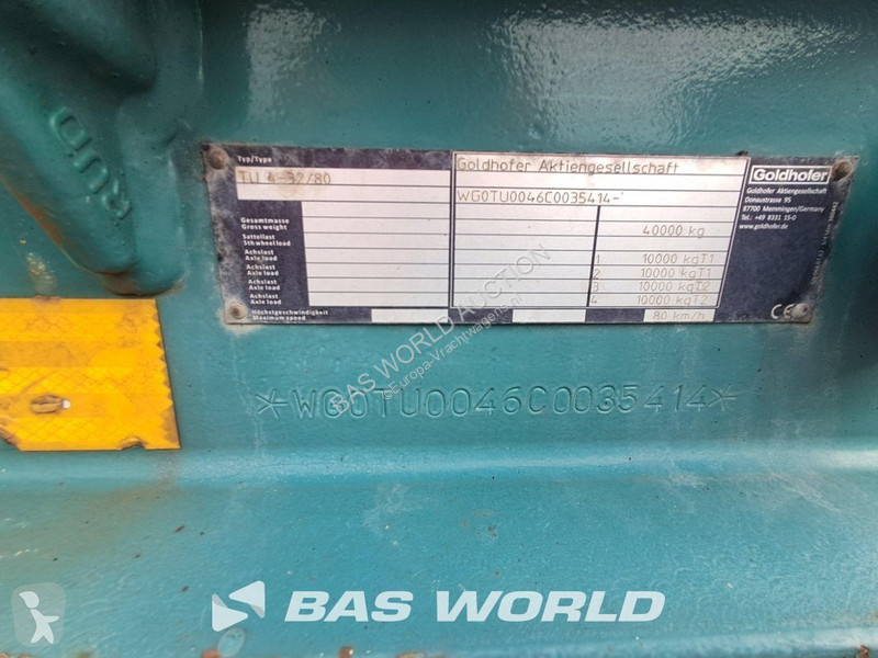 Remolque Goldhofer TU 4-32/80
