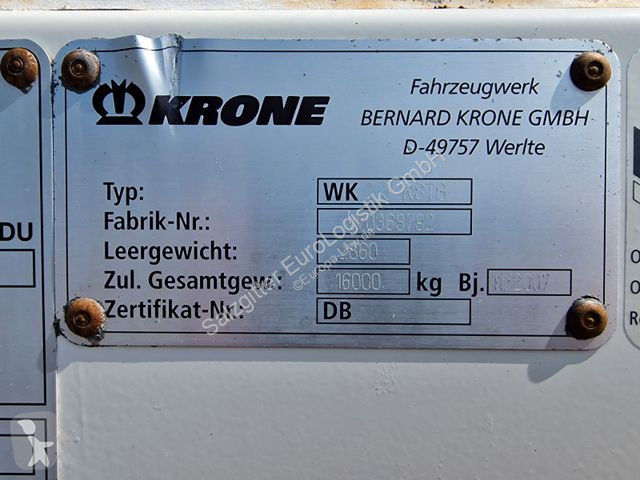 Uitrusting voor vrachtwagens Krone WK 7.3 RSTG...