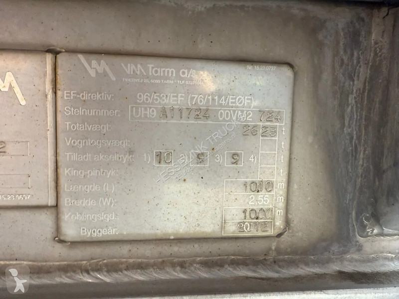 Reboque Magyar VM Tarm 19.000L RVS/INOX...