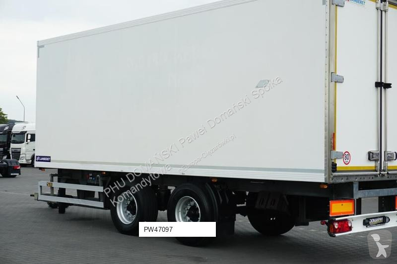 Reboque  TANDEM / IZOTERMA / DŁ. 7,35 M /...