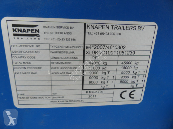Semiremorca Knapen K100