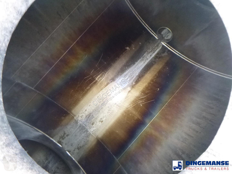 مقطورة Magyar Chemical tank inox 34 m3 / 1 comp