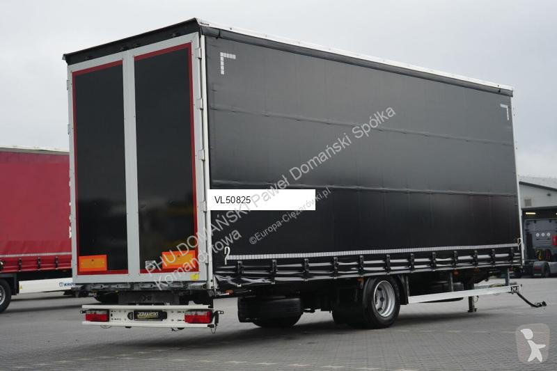 مقطورة Gniotpol TANDEM / DŁ. 7,7 M / FIRANKA /...