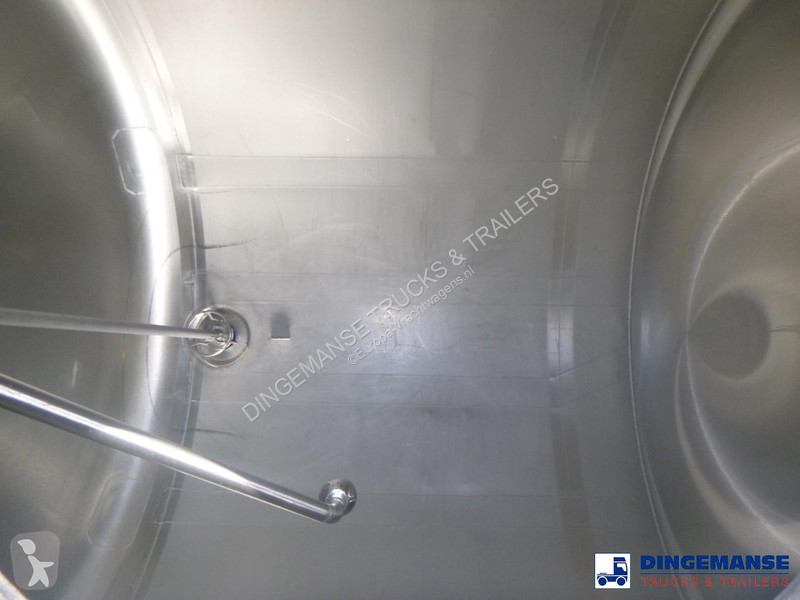 مقطورة Feldbinder Food tank inox 39 m3 / 3 comp