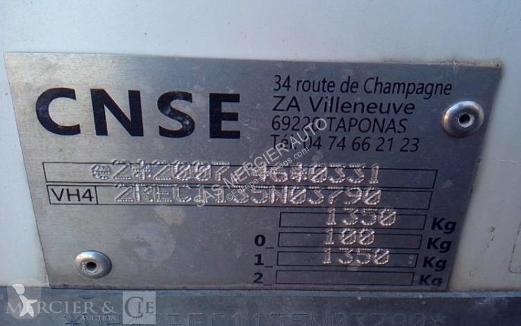 Pótkocsi CNSE n/c