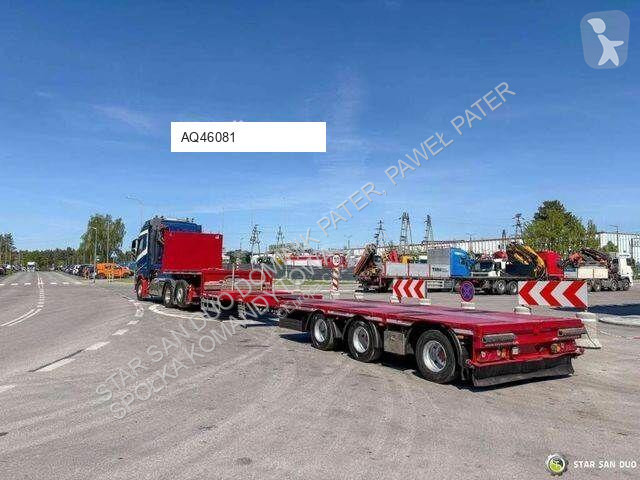 Remorca HRD Semitrailer Low Loader NRD NTS 3...