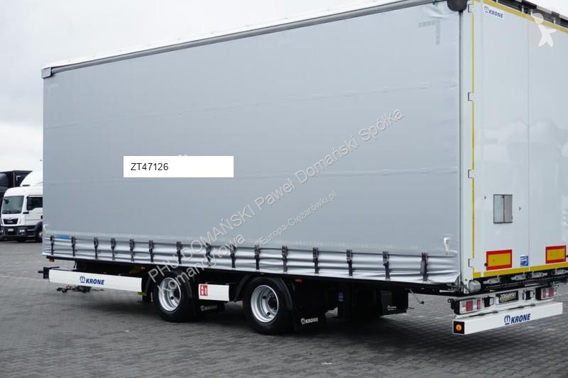 Släp Krone TANDEM / FIRANKA / 19 PALET / DŁ....
