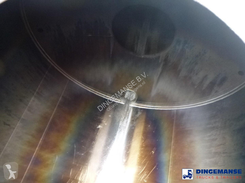 مقطورة Magyar Chemical tank inox 34 m3 / 1 comp