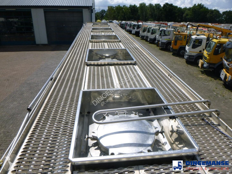 مقطورة LAG Chemical tank inox 37.5 m3 / 1 comp...