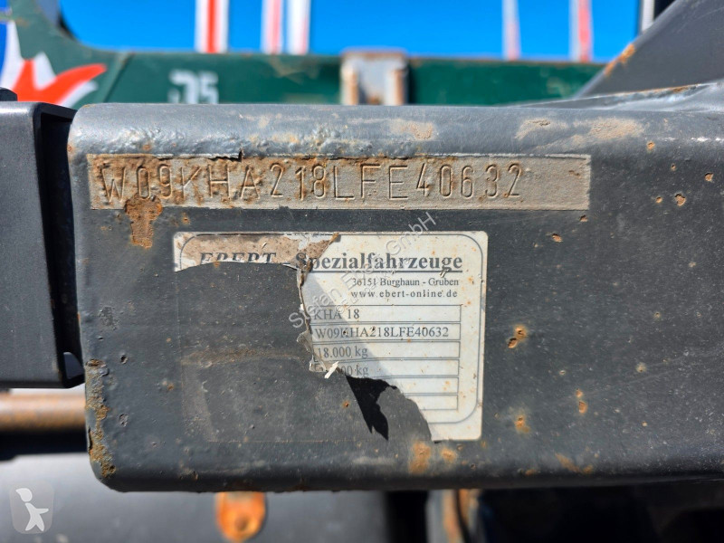 مقطورة Ebert Ebert KHA 18 BPW-Achsen 14.880kg...