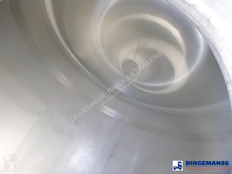 مقطورة Feldbinder Food tank inox 39 m3 / 3 comp