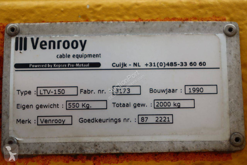 Pótkocsi  LTV-150