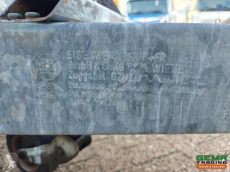 Прицеп Saris P2000 2-Axle Trailer - Curtain Box...