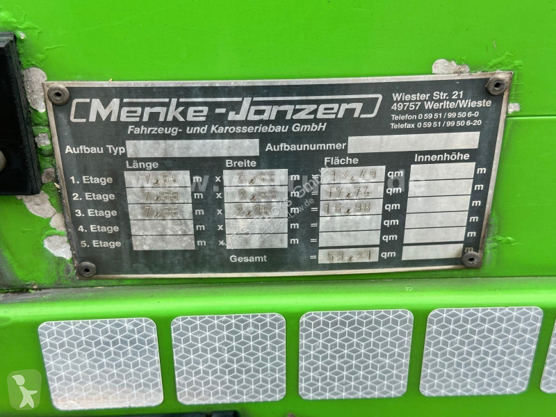 Прицеп  3.Stock & Aggregat/Hubdach/BPW/54m²