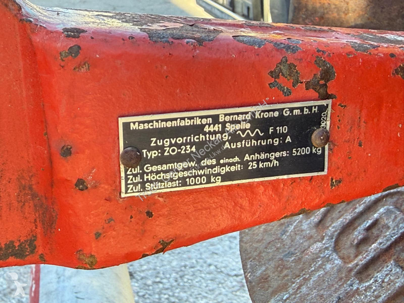 Krone   1 Achs Ladewagen Turbo2300...